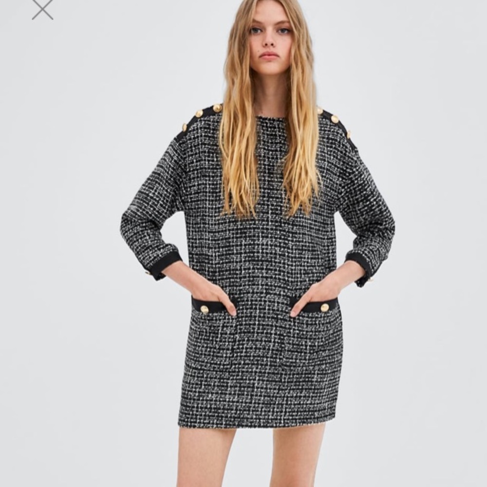 Zara Tweed Dress